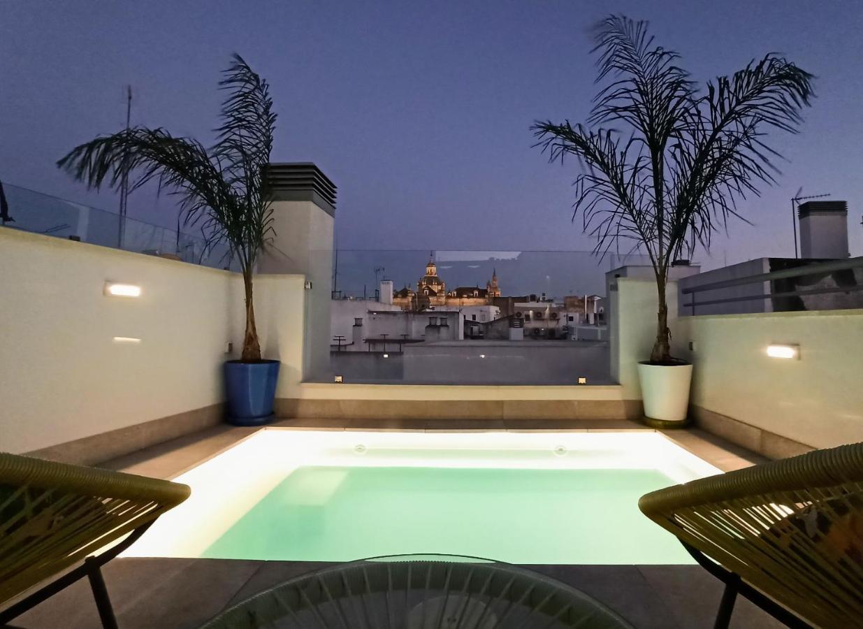 Luxury Penthouse With Private Pool Setas Monument Leilighet Sevilla Eksteriør bilde