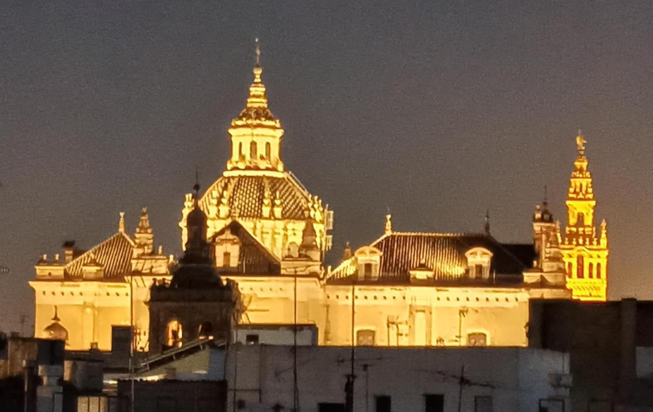 Luxury Penthouse With Private Pool Setas Monument Leilighet Sevilla Eksteriør bilde