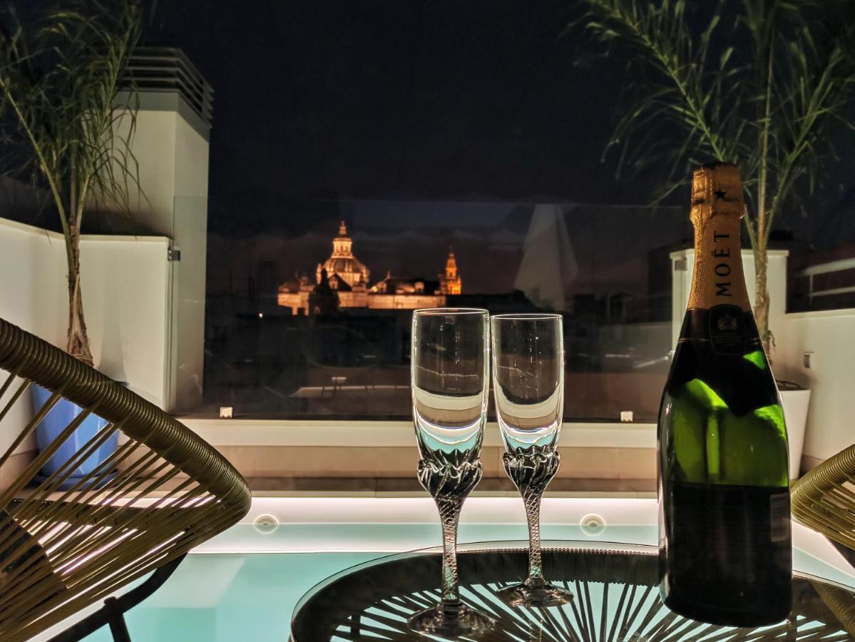 Luxury Penthouse With Private Pool Setas Monument Leilighet Sevilla Eksteriør bilde