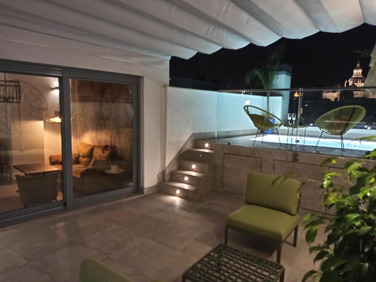 Luxury Penthouse With Private Pool Setas Monument Leilighet Sevilla Eksteriør bilde